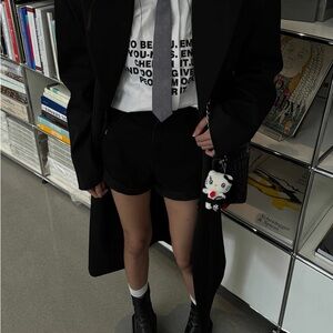 Classic Black Women's Shorts